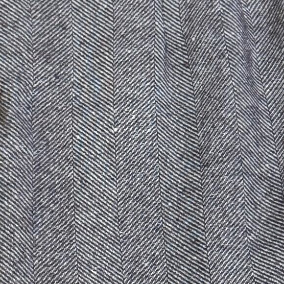 Vintage J.G Hook Size 14 Made in the uSA Wool Blend Herringbone Pencil Skirt - Picture 5 of 7